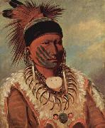 George Catlin The White Cloud Spain oil painting artist